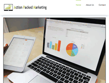 Tablet Screenshot of actionpackedmarketing.com